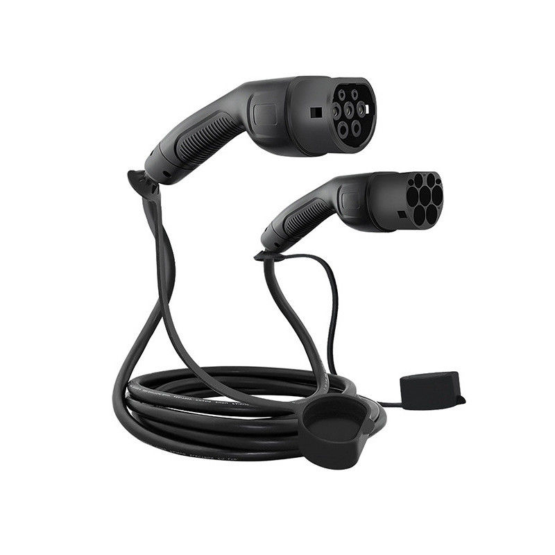 Cable de charge électrique à courant alternatif à double canon de la norme européenne 16A 32A