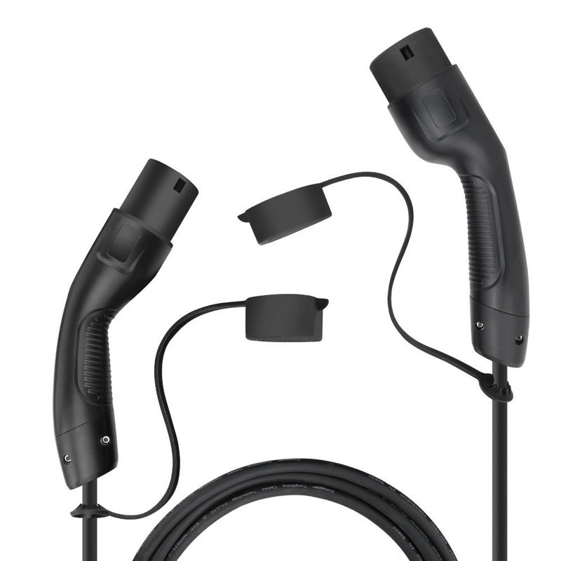 Cable de charge électrique à courant alternatif à double canon de la norme européenne 16A 32A