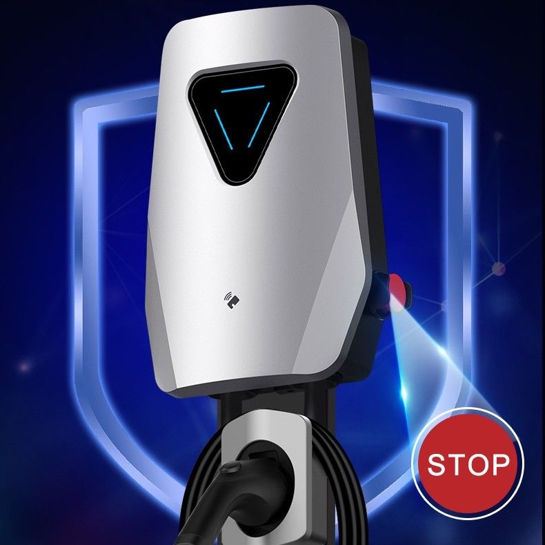 Niveau 2 J1772 Application d'empreintes digitales Type 2 Chargeur de véhicule électrique avec câble standard de 5 m