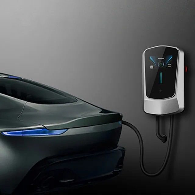 Contrôle de l'application 3 Phase Niveau 2 Chargeur de véhicule électrique murale Station de recharge domestique pour voiture intelligente