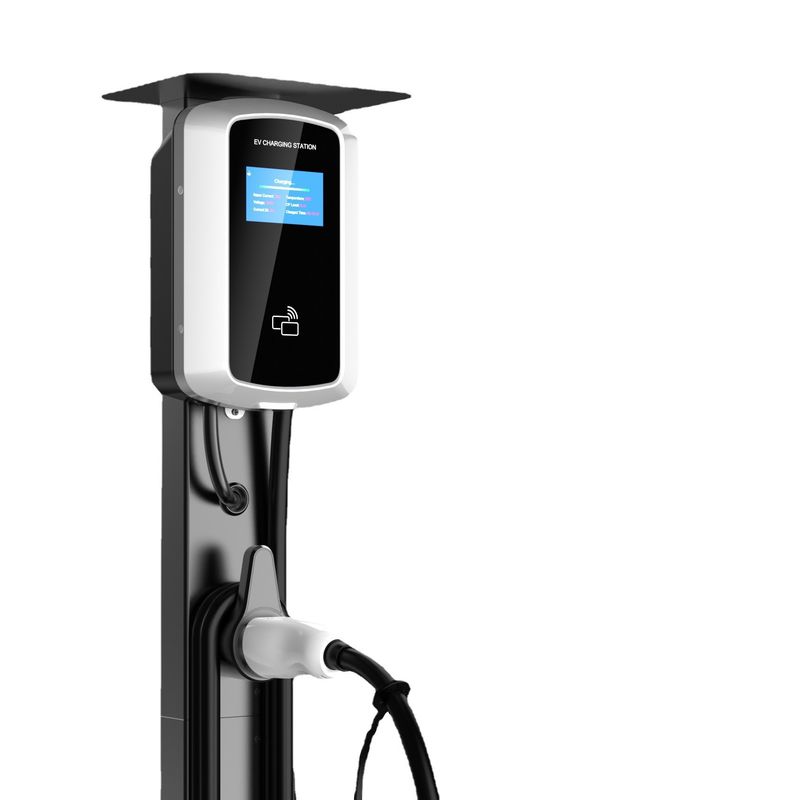 32A 3 station de charge fixée au mur de Bluetooth EV de contrôle d'appli de phase pour la maison