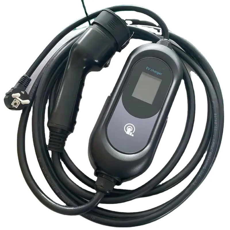 Type d'acier au carbone - station de charge portative de 2 EV au-dessus de la protection de charge
