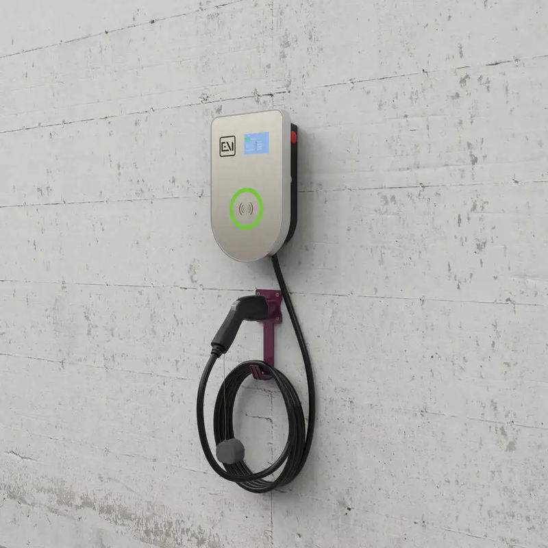 RFID Wall Boxer 7kw 32a Station de recharge électrique montée sur le mur avec câble de 5 mètres