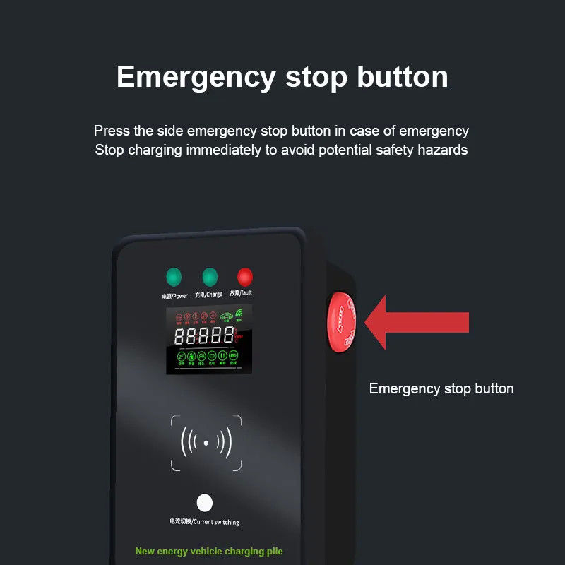 Protection contre les surtensions murales de type 1 EV Chargeur de boîte murale AC220V