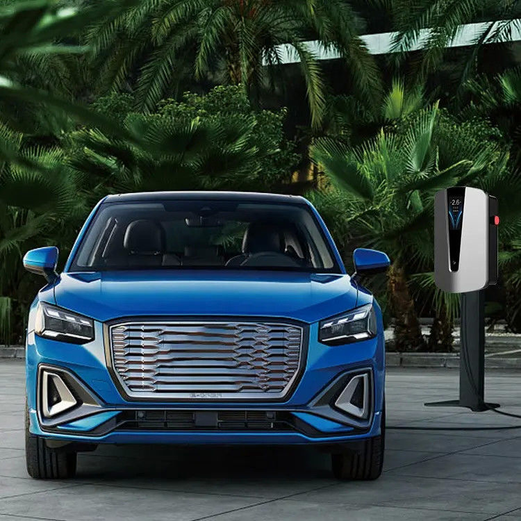 Chargeur de remplissage rapide électrique du mur 32A EV du niveau 2 de boîte de mur de voiture avec l'affichage d'écran