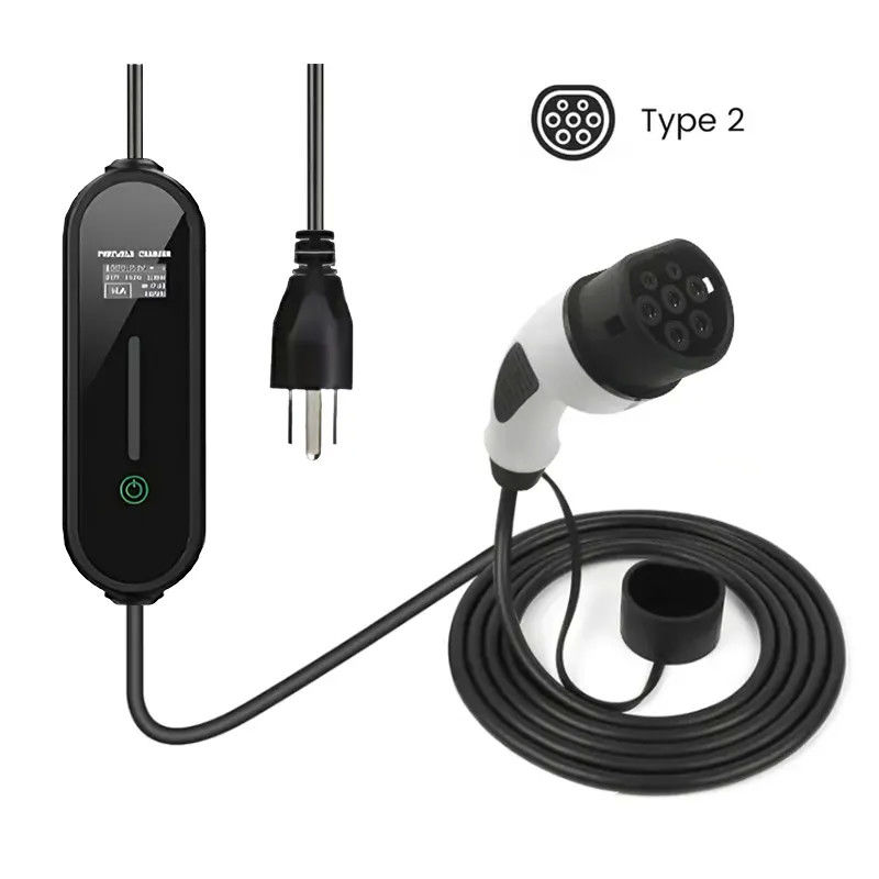 Protection contre la température du chargeur électrique à courant alternatif portable de type 2 32A