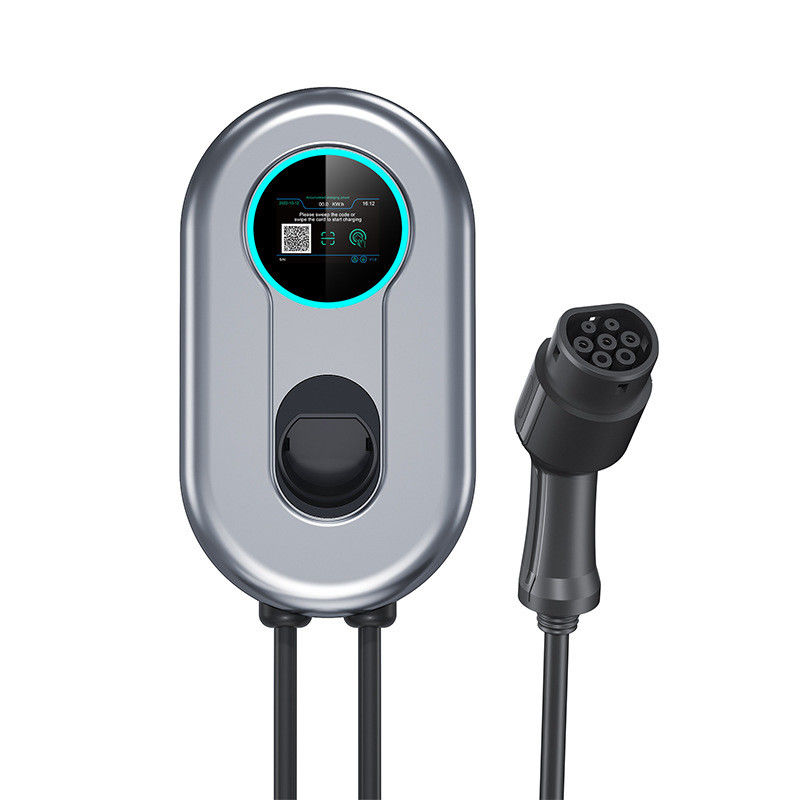 Bouton tactile 7.4m câble type 1 chargeur de voiture électrique monture murale