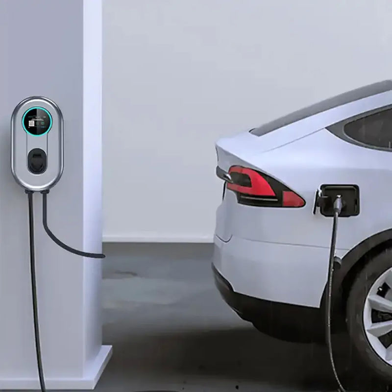 Chargement Bluetooth portable de 110 V à 240 V Protection contre les fuites du chargeur de véhicule électrique de type 1