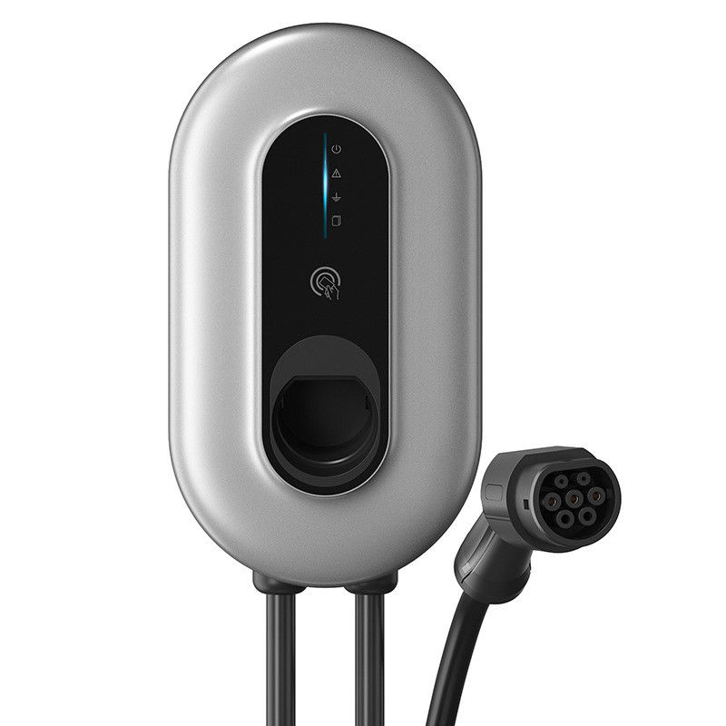 Carte de balayage de type 2 EV 22kw Chargeur à domicile avec indicateur LED