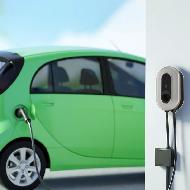 Protection contre les surcharges du chargeur de véhicule électrique de type 2 à canon unique AC 220V