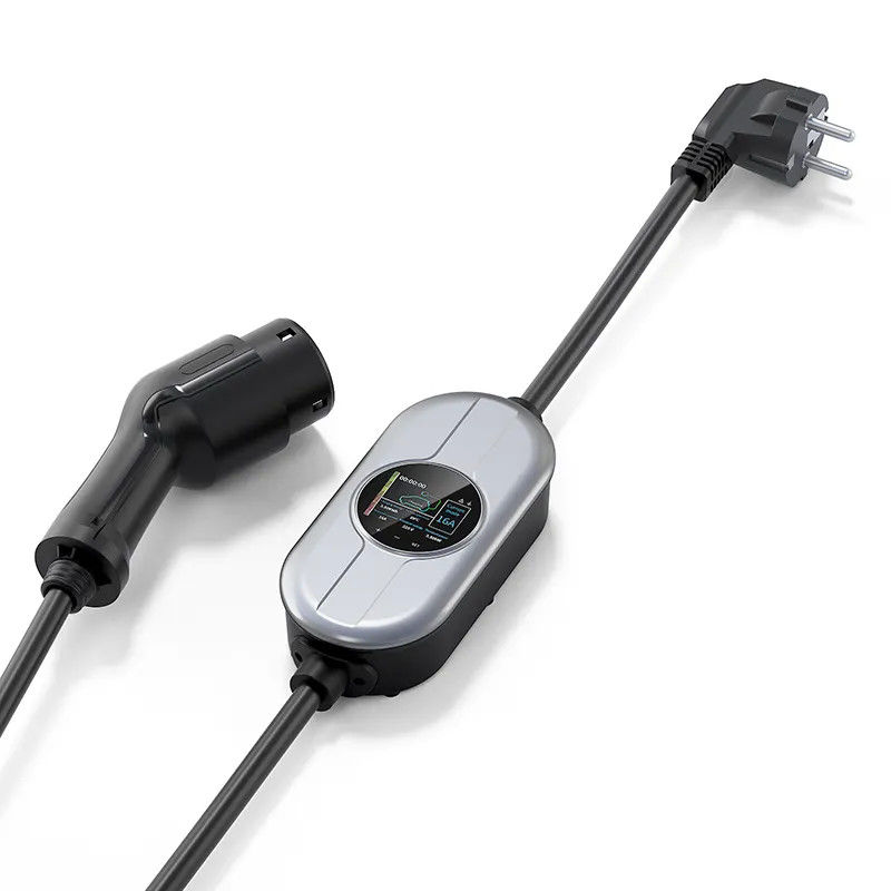 5m ou 7,4m Station de recharge portable pour véhicules électriques