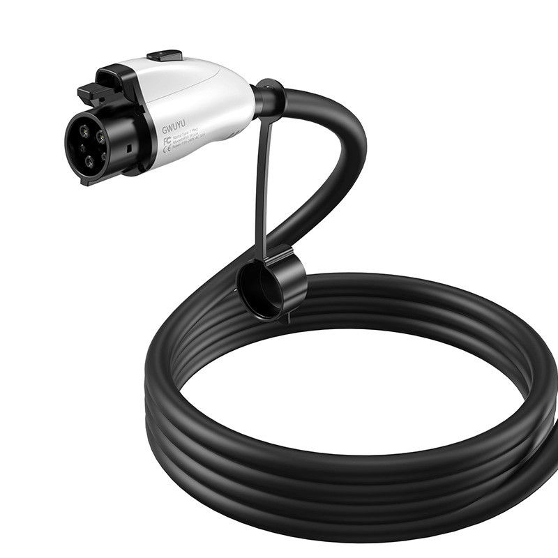 OEM ODM 48A Type 1 Type 2 Chargeur à courant alternatif Ev câble de charge pour la maison avec capteur de température