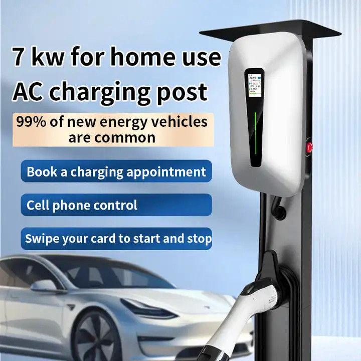 type de type 1 de carte de grand coup de la maison 11kw - chargeur 16A 32A de boîte de mur à C.A. 2