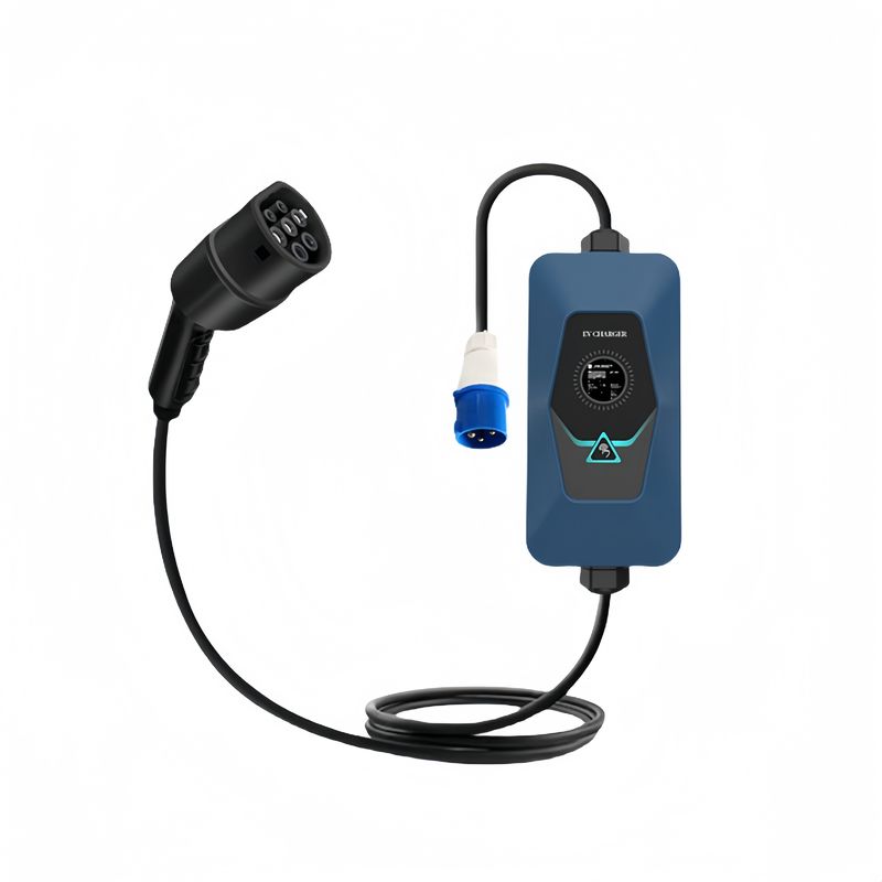 Standard européen 16A App Control Chargeur électrique à courant alternatif portable pour la plupart des voitures électriques