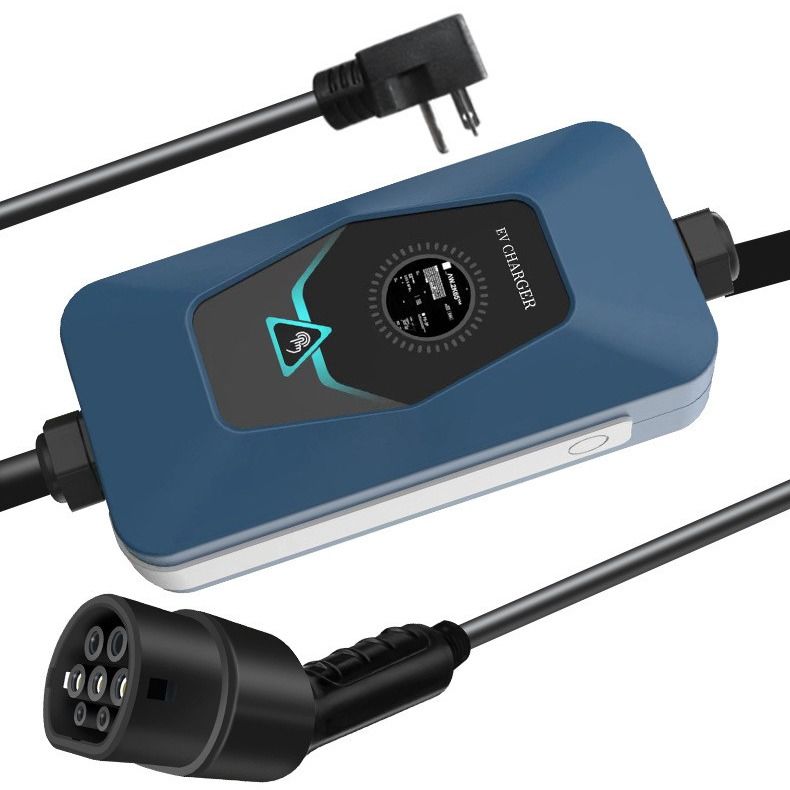 Standard européen 16A App Control Chargeur électrique à courant alternatif portable pour la plupart des voitures électriques